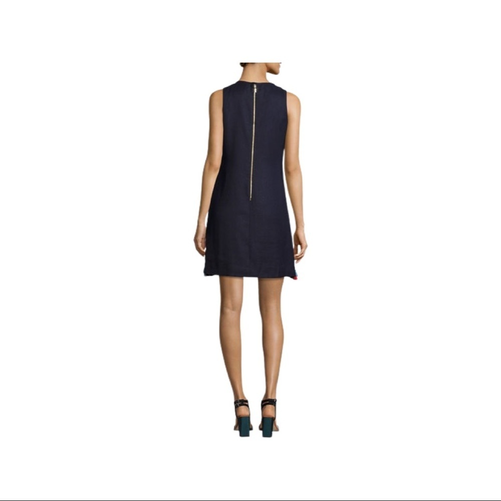 KATE SPADE
Embroidered Tassel Dress In Rich Navy (20) - Picture 3 of 6